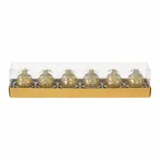 CIRCULOS KIT MINI VELAS C/6 FINE FESTIVITY - OURO - Foto 1