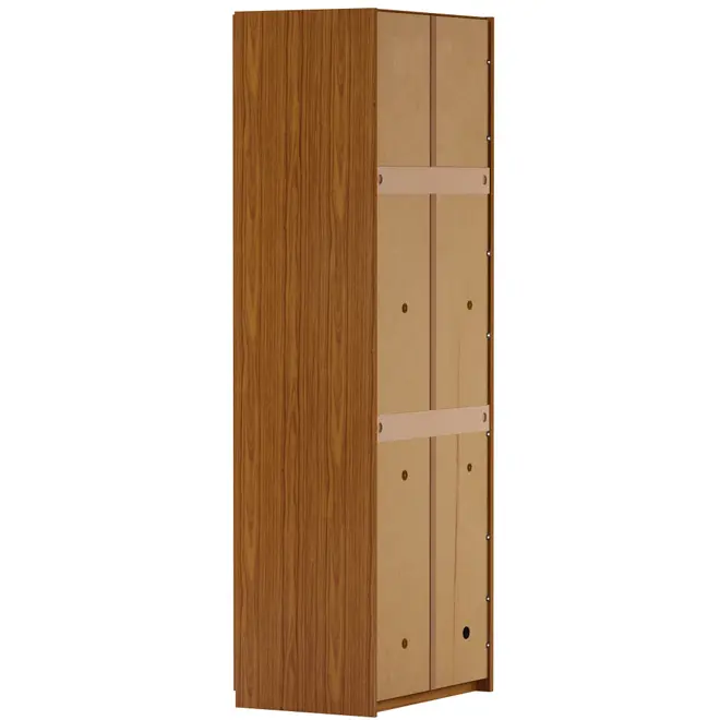 GUARDA-ROUPA/SAPATEIRA 2 PORTAS 45 MAXIMUS - FREIJÓ - Foto 11
