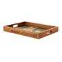 BANDEJA 43 CM X 22 CM SETE ERVAS AXÉ - NOZES/MULTICOR - Foto 4