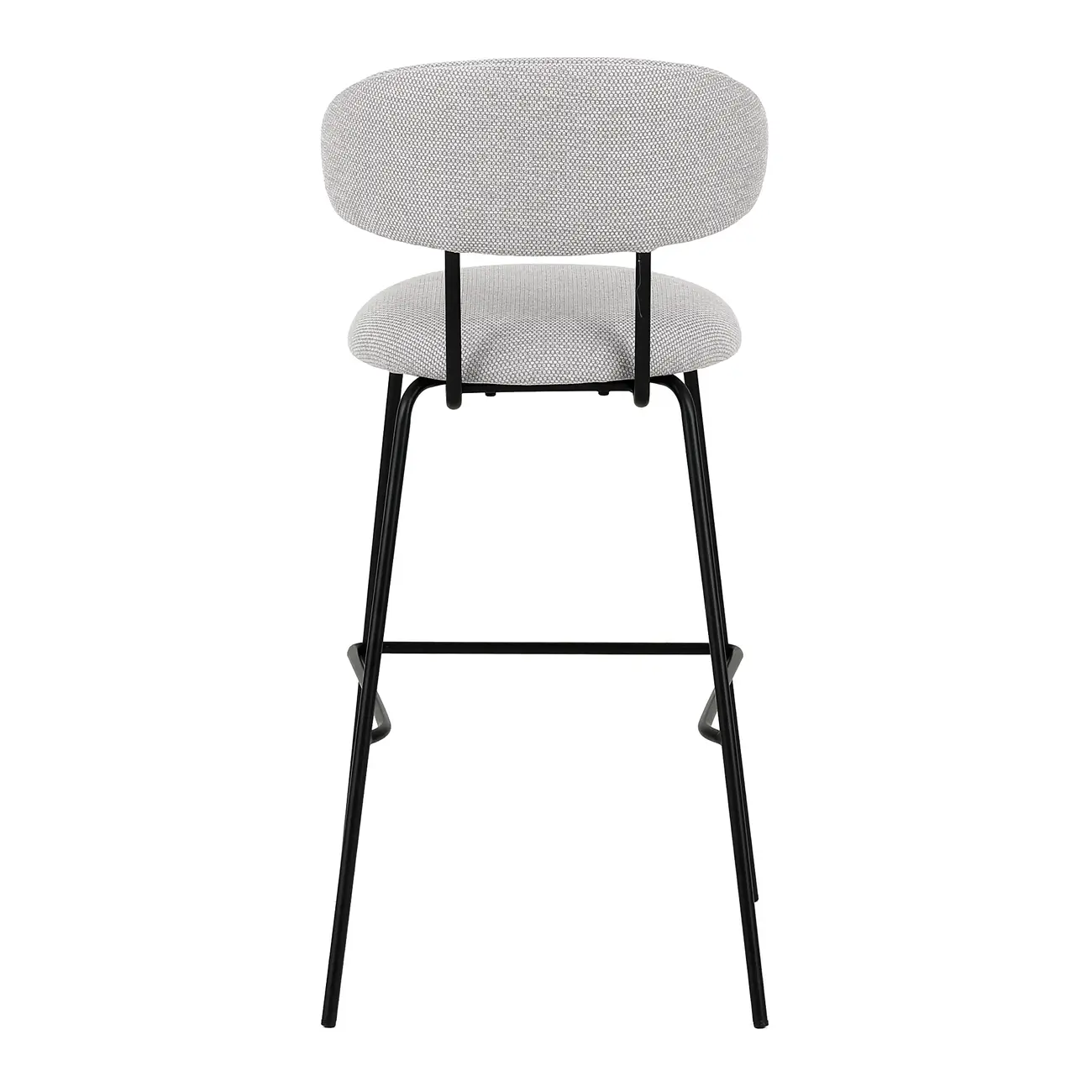 BANCO ALTO DISCUS - PRETO/CINZA - Foto 5