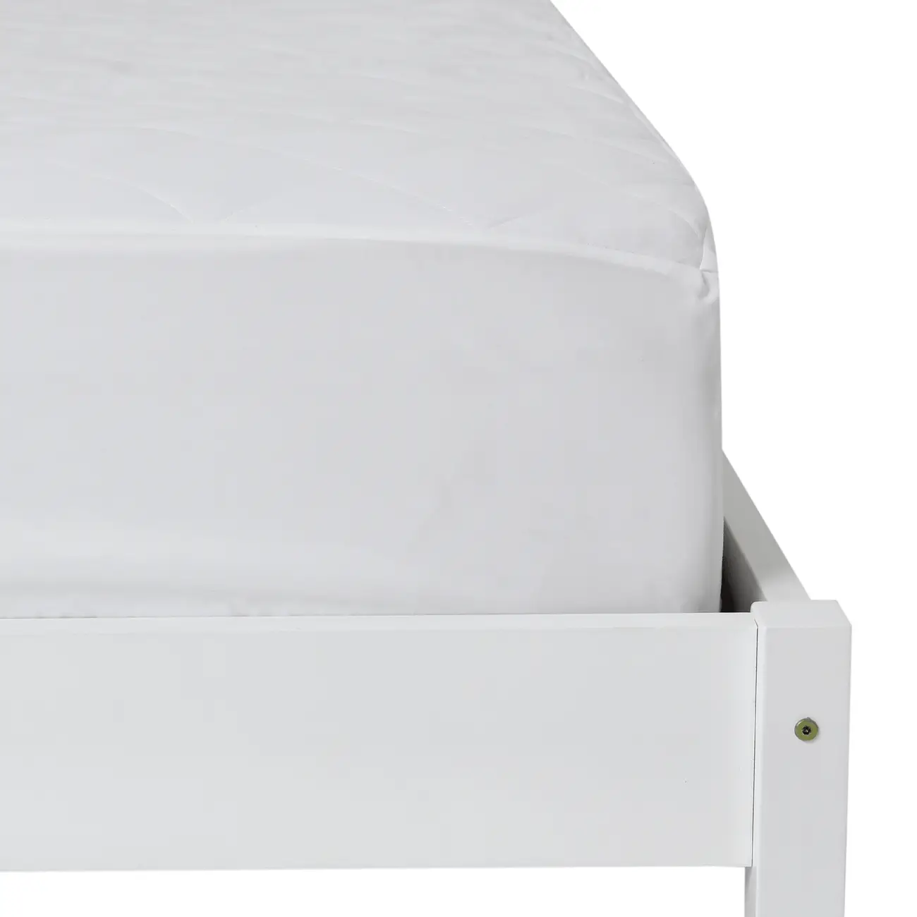 PROTETOR PARA COLCHÃO DE SOLTEIRO 98 CM X 1,98 M X 30 CM CARE'N PROTECT - BRANCO - Foto 4