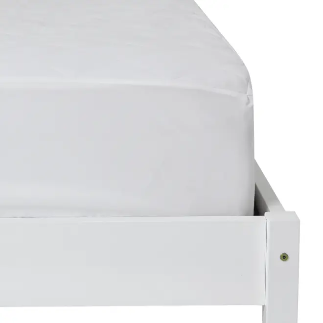 PROTETOR PARA COLCHÃO DE SOLTEIRO 98 CM X 1,98 M X 30 CM CARE'N PROTECT - BRANCO - Foto 4