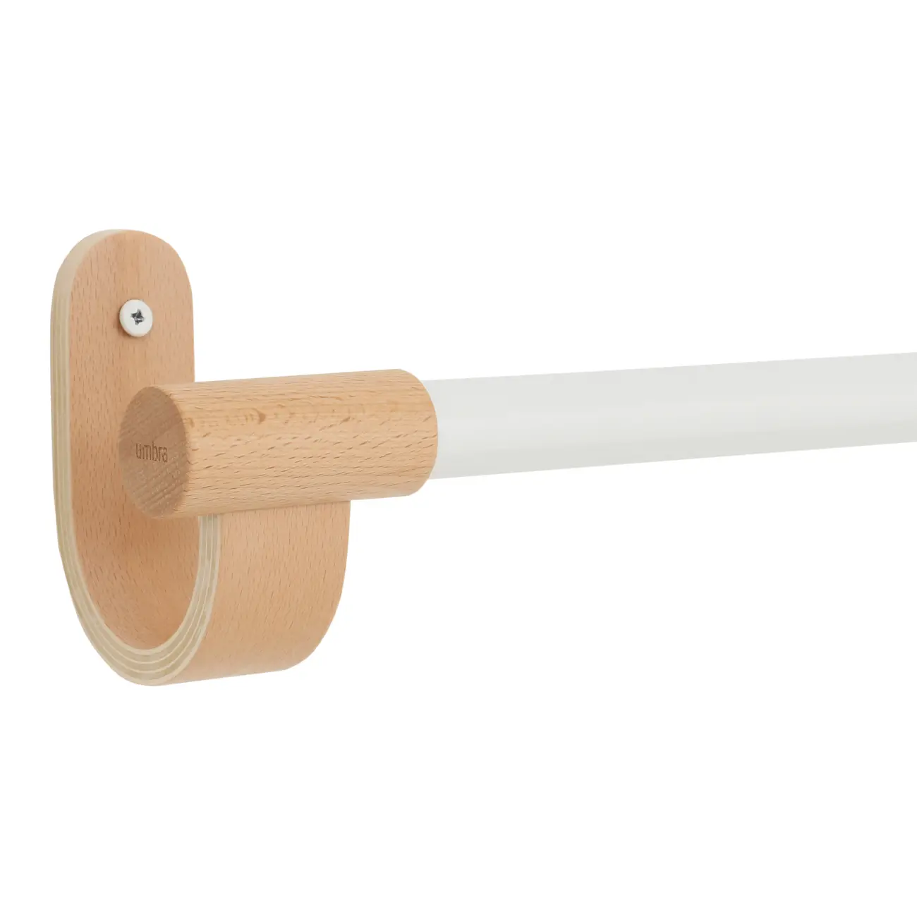 SUPORTE PARA CORTINA EXTENSÍVEL 107-305 11 MM BELLWOOD - BRANCO/FAIA - Foto 4