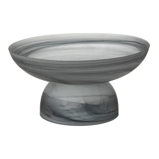 CENTRO DE MESA 26 CM VORTEX - ESTANHO/KONKRET - Foto 1