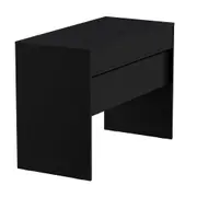 ESCRIVANINHA 2 GAVETAS 1,03 M X 51 CM PRATY - PRETO - Foto 6
