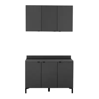 ARMÁRIO COZINHA COMPLETO 6P. 3 PÇS SLEEK