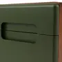 MESA DE CABECEIRA 2 GAVETAS BUARQUE - NOZES/MUSGO - Foto 16