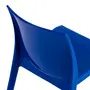 CADEIRA PARA ÁREA EXTERNA EMPILHÁVEL JUNO - AZUL COBALTO - Foto 8