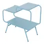 MESA LATERAL 60 CM X 30 CM SERPENTINE - ZIMBRO - Foto 7