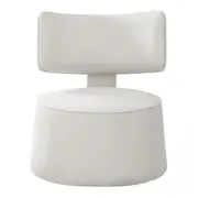 POLTRONA XEQUE - BOUCLÉ BRANCO - Foto 2