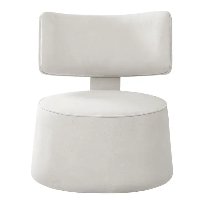 POLTRONA XEQUE - BOUCLÉ BRANCO - Foto 2