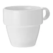 XÍCARA CHÁ EMPILHÁVEL 210 ML STAK - BRANCO - Foto 2