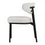 CADEIRA DE JANTAR LOBBY - PRETO/BEGE - Foto 3