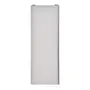 CONJUNTO COM 2 PORTAS DE CORRER DIREITA/ESQUERDA PARA GUARDA-ROUPAS SLIDES - BRANCO/ALUMÍNIO - Foto 2