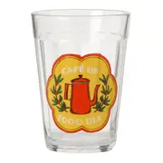 COPO 190 ML MEMÓRIA INTERIOR CAFÉ - AMARELO/VERMELHO - Foto 1
