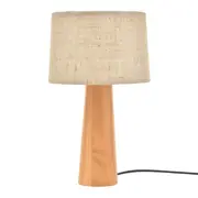 LUMINÁRIA DE MESA MASSIV C/CUP K - AMÊNDOA/JUTA - Foto 2