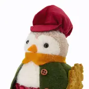 ADORNO PÁSSARO COM CACHECOL 20 CM SANTA ROCKS - MUSGO/MULTICOR - Foto 9