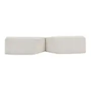 CONJUNTO ALMOFADAS PARA POLTRONA CANTO PIPA - TRAMADO OUTDOOR NATURAL - Foto 9