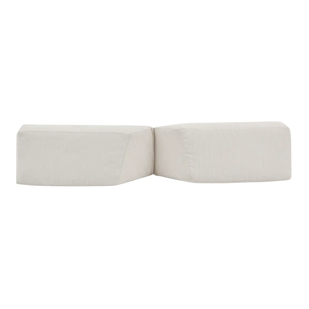 CONJUNTO ALMOFADAS PARA POLTRONA CANTO PIPA - TRAMADO OUTDOOR NATURAL - Foto 9