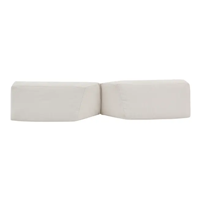 CONJUNTO ALMOFADAS PARA POLTRONA CANTO PIPA - TRAMADO OUTDOOR NATURAL - Foto 9