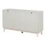 BUFFET 3 PORTAS 1,35 M X 38 CM SNAB - FLANDRES/NATURAL WASHED - Foto 9