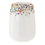 VASO 18 CM FESTIVO - BRANCO/MULTICOR - Foto 2