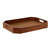 BANDEJA COM PALHINHA 38 CM X 26 CM ACÁCIA - ACÁCIA - Foto 3