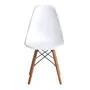 CADEIRA DE COZINHA EASY WOOD - FAIA/BRANCO - Foto 2