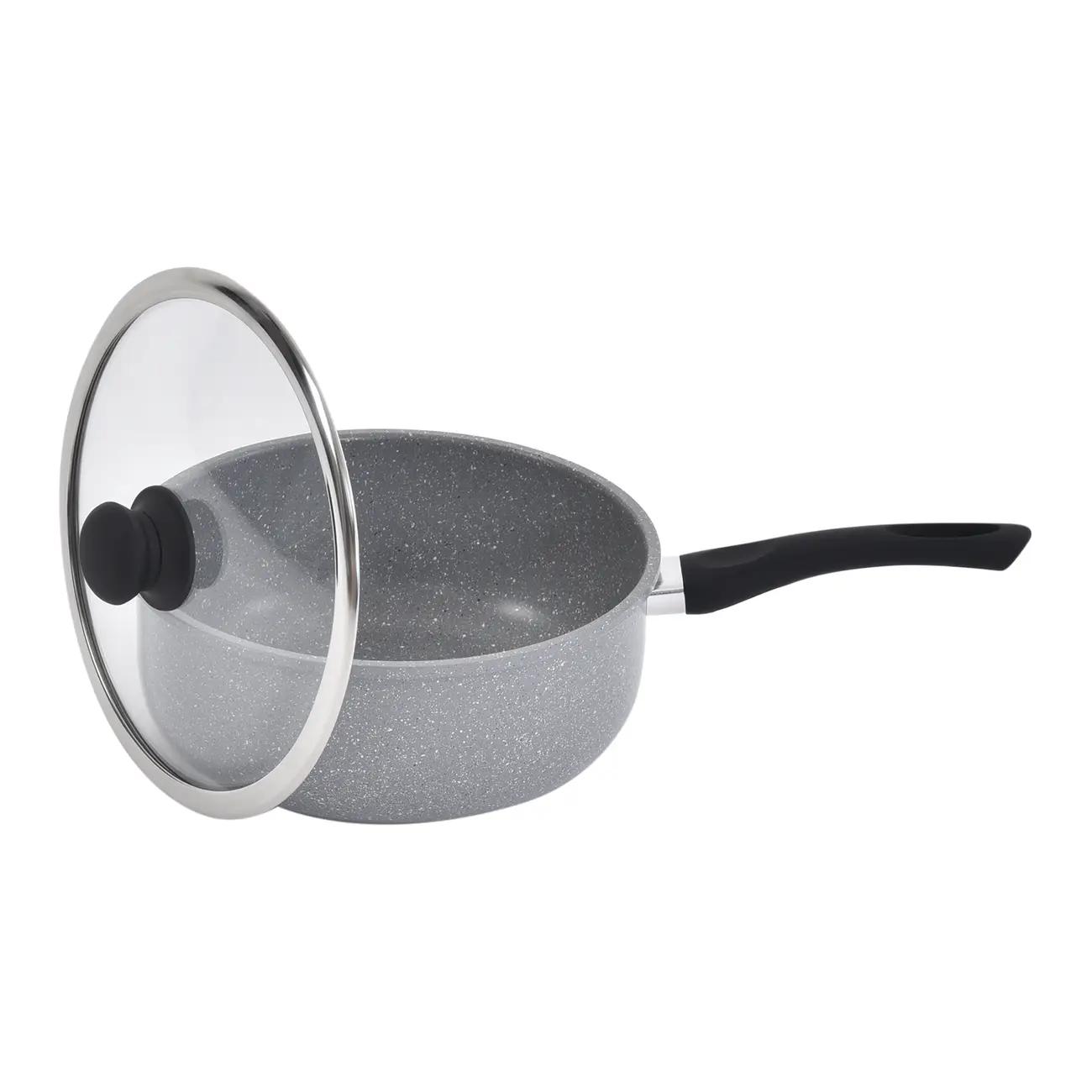 PANELA INDUÇÃO 24 CM GRANITY - KONKRET/PRETO - Foto 2
