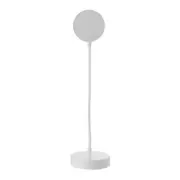 LUMINÁRIA DE MESA LED RECARREGÁVEL PUCK - BRANCO - Foto 3