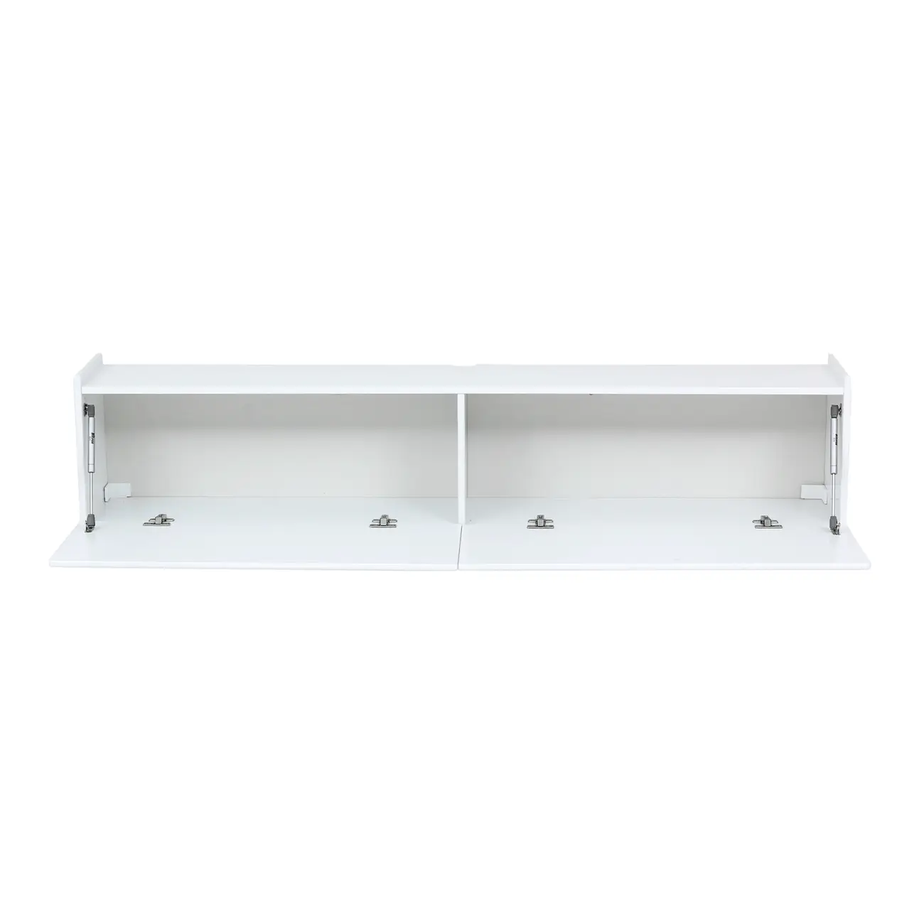 RACK SUSPENSO 2 PORTAS BASCULANTE 1,63 M X 28 CM FIT IN - BRANCO - Foto 3