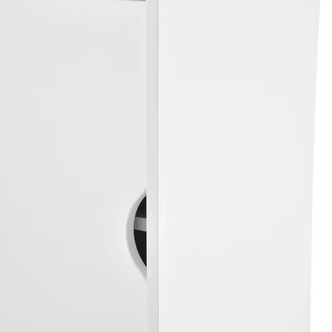 MESA COM BALCÃO 1 PORTA DE CORRER 1,20 M X 1,20 M LIN - BRANCO/NOZES - Foto 6