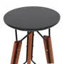 BANQUETA OVNI - NOZES/PRETO - Foto 5