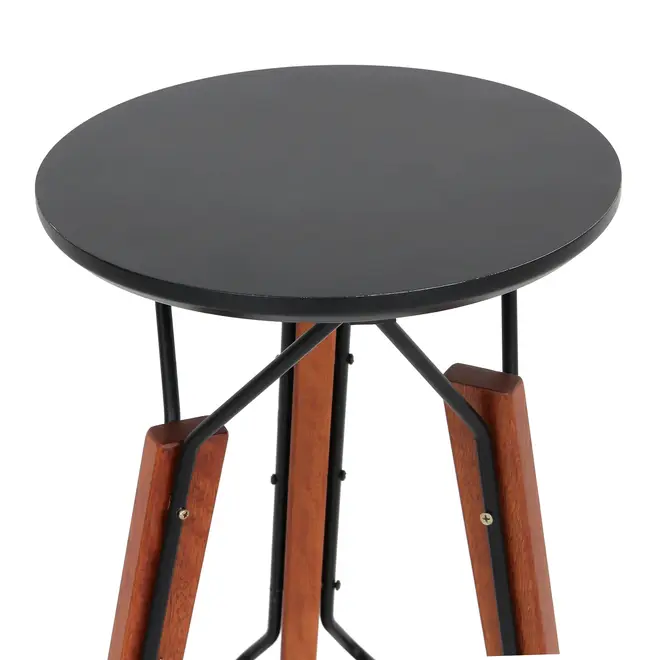 BANQUETA OVNI - NOZES/PRETO - Foto 5