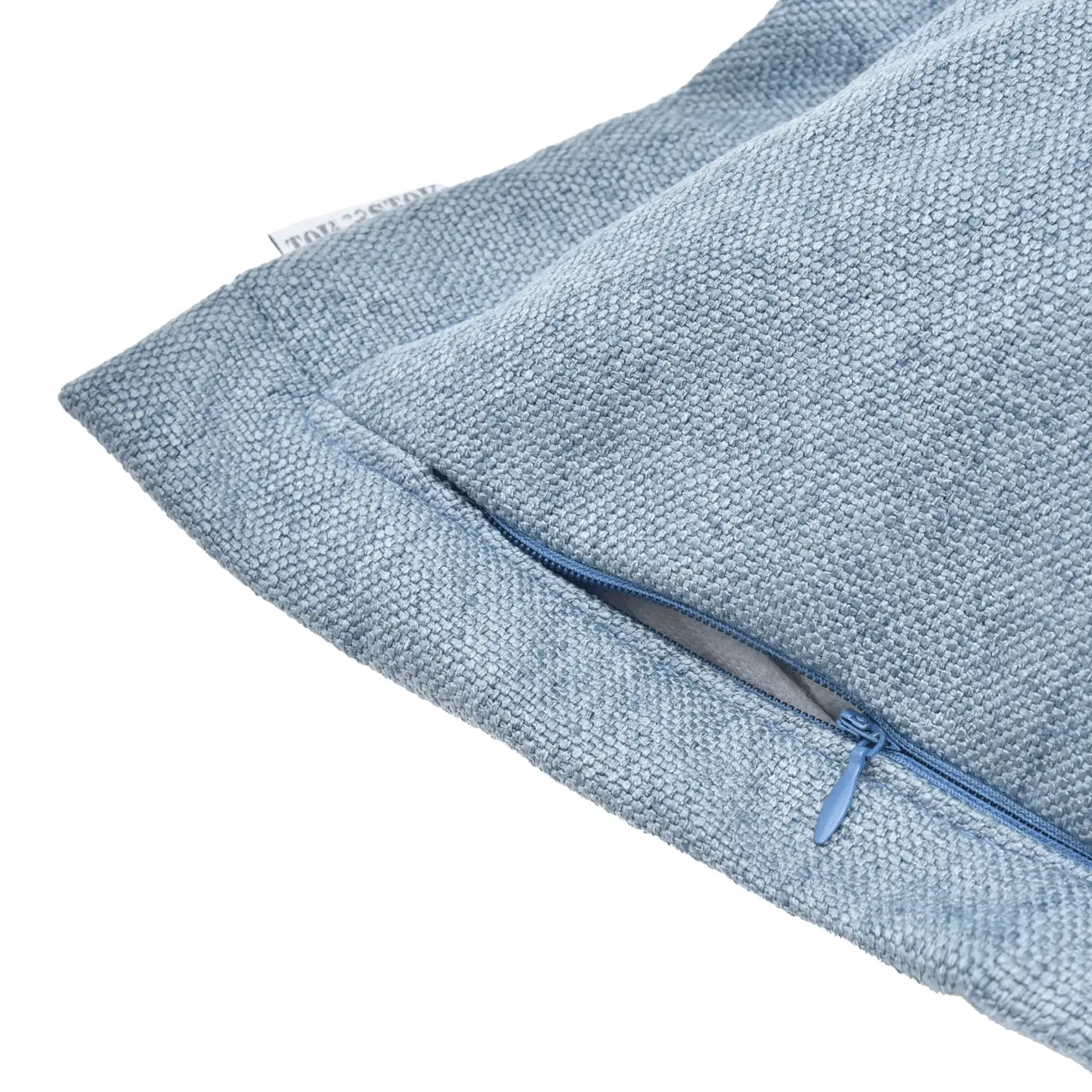 CAPA ALMOFADA 43 CM X 43 CM DOUILLET - BLEU CENDRÉ - Foto 4