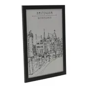 KIT QUADROS C/3 TRAVEL MEMORIES - PRETO/BRANCO - Foto 6