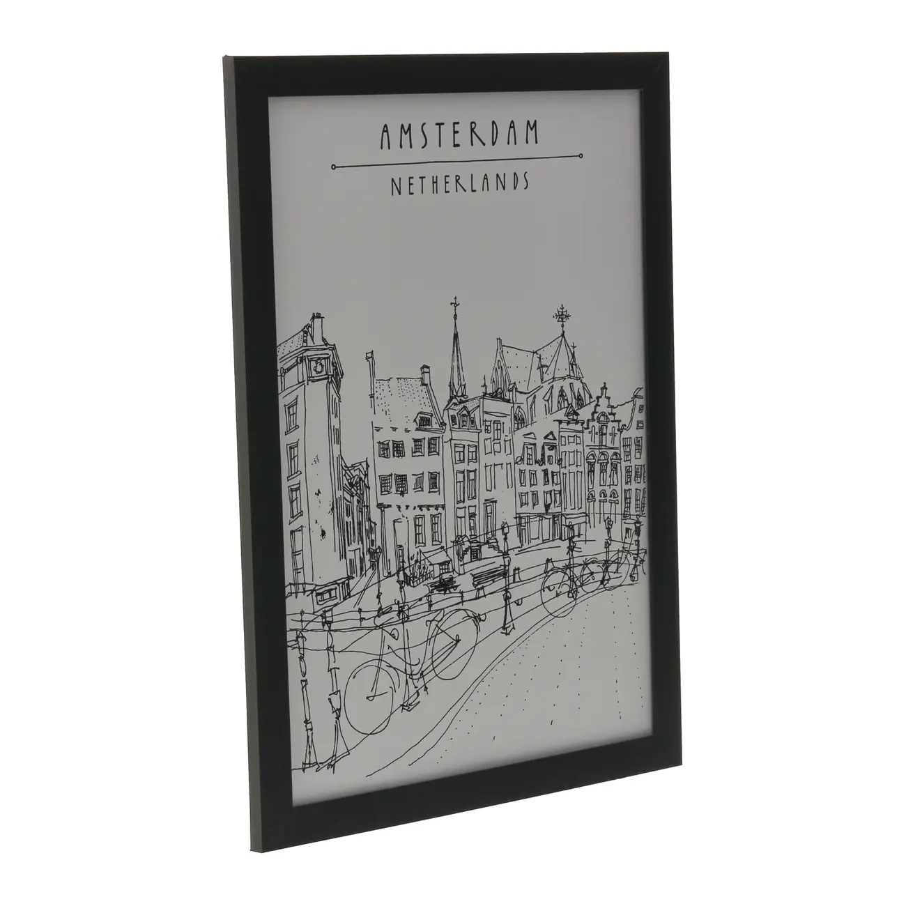 KIT QUADROS C/3 TRAVEL MEMORIES - PRETO/BRANCO - Foto 6
