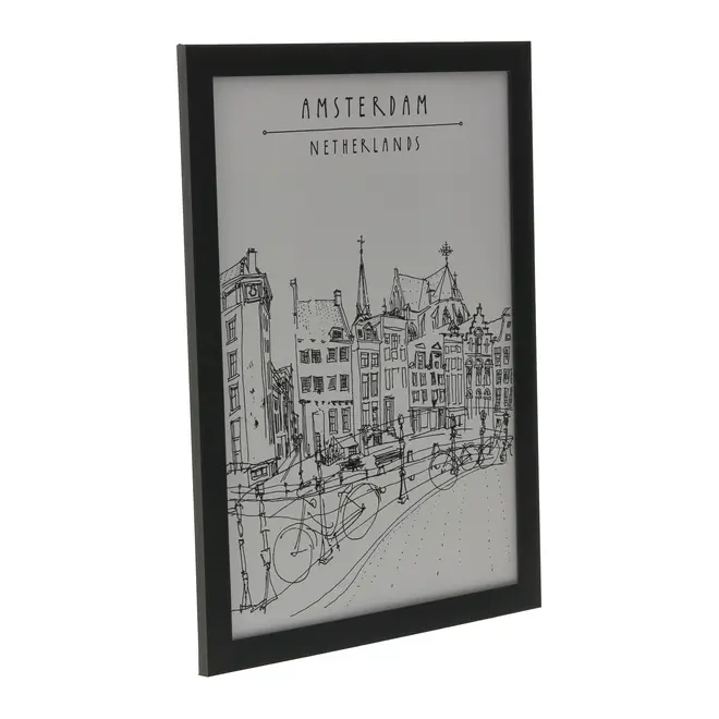 KIT QUADROS C/3 TRAVEL MEMORIES - PRETO/BRANCO - Foto 6