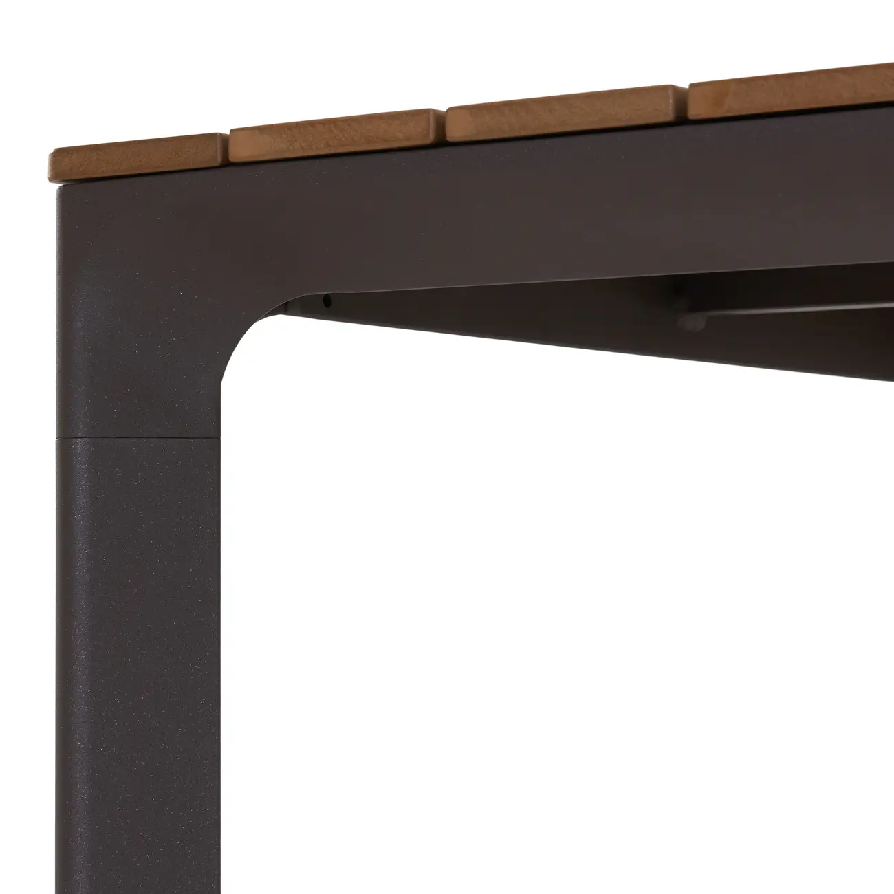 MESA PARA ÁREA EXTERNA 1,65 M X 80 CM SUMMERLAND - CAFÉ/NOZES - Foto 8