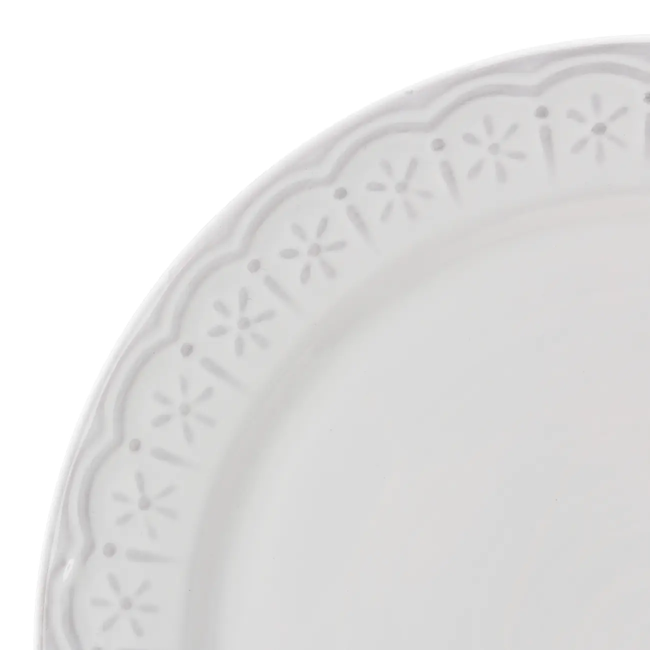 PRATO DE SERVIR/TRAVESSA 32 CM TRÉSOR - BRANCO - Foto 4