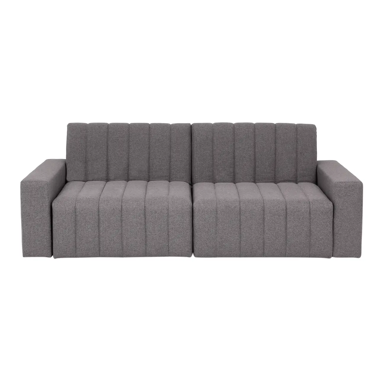 SOFÁ-CAMA RETRÁTIL E RECLINÁVEL 3 LUGARES SNOOZE - CINZA - Foto 5