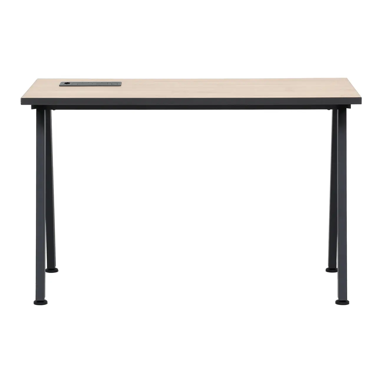 MESA 1,20 M X 60 CM COM CAIXA PARA CONECTIVIDADE ALETA - KONKRET/OAK TAMMI - Foto 1