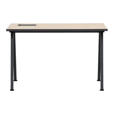 MESA 1,20 M X 60 CM COM CAIXA PARA CONECTIVIDADE ALETA