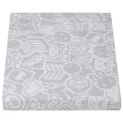 LENÇOL COM ELÁSTICO SOLTEIRO 88 CM X 1,88 M X 30 CM MÔNICA TOY GEEK - CINZA - Foto 1