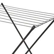 VARAL DE CHÃO DOBRÁVEL 80 CM X 53 CM KEEP IT UP - PRETO - Foto 4