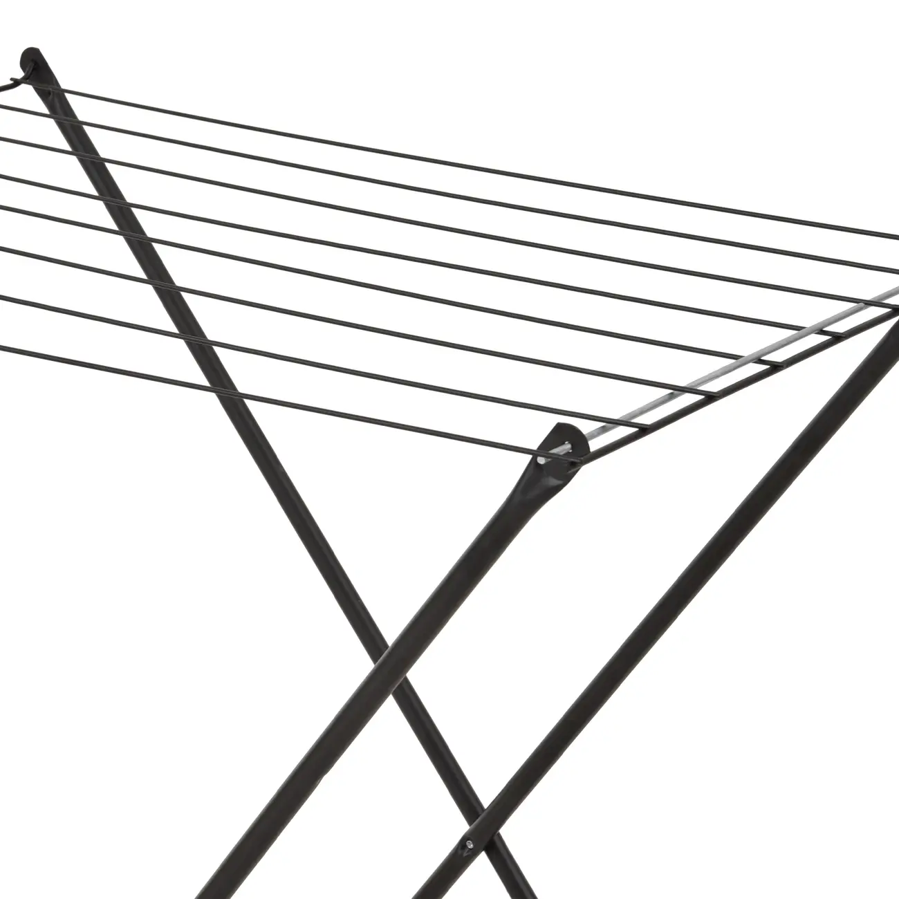 VARAL DE CHÃO DOBRÁVEL 80 CM X 53 CM KEEP IT UP - PRETO - Foto 4
