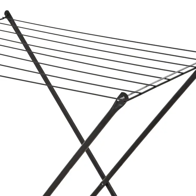 VARAL DE CHÃO DOBRÁVEL 80 CM X 53 CM KEEP IT UP - PRETO - Foto 4