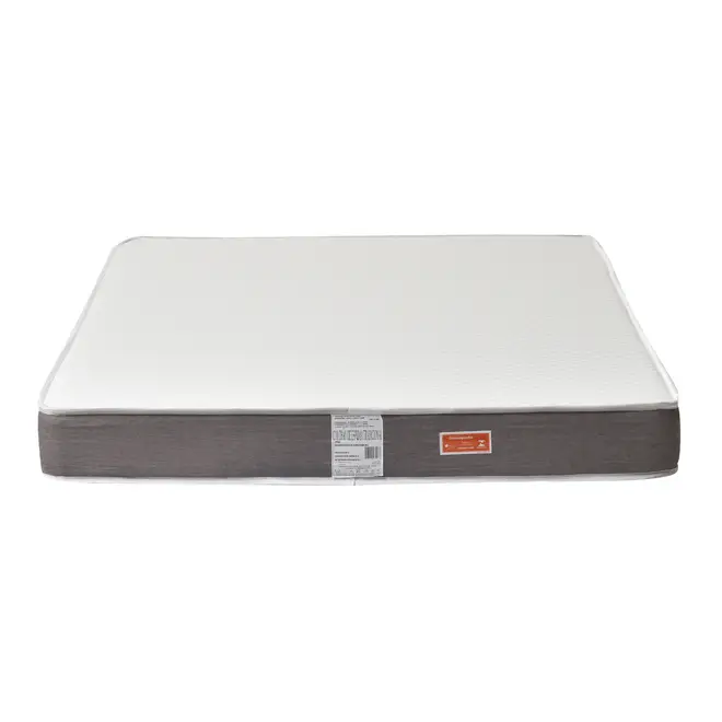COLCHÃO DE ESPUMA DUO DE CASAL 1,38 M X 1,88 M X 16 CM TATOU GULDI - CINZA/BRANCO - Foto 8