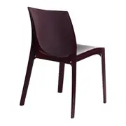 CADEIRA PARA ÁREA EXTERNA EMPILHÁVEL JUNO - GARNET - Foto 4
