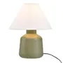 LUMINÁRIA DE MESA KERAMIK C/CUP A - PRETO/MUSGO - Foto 2